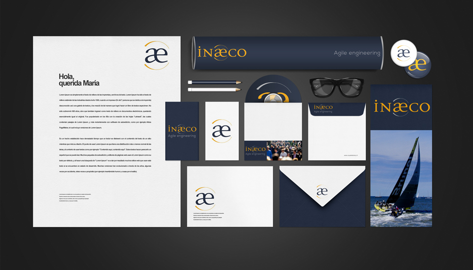 INAECO - identité visuelle, print et web