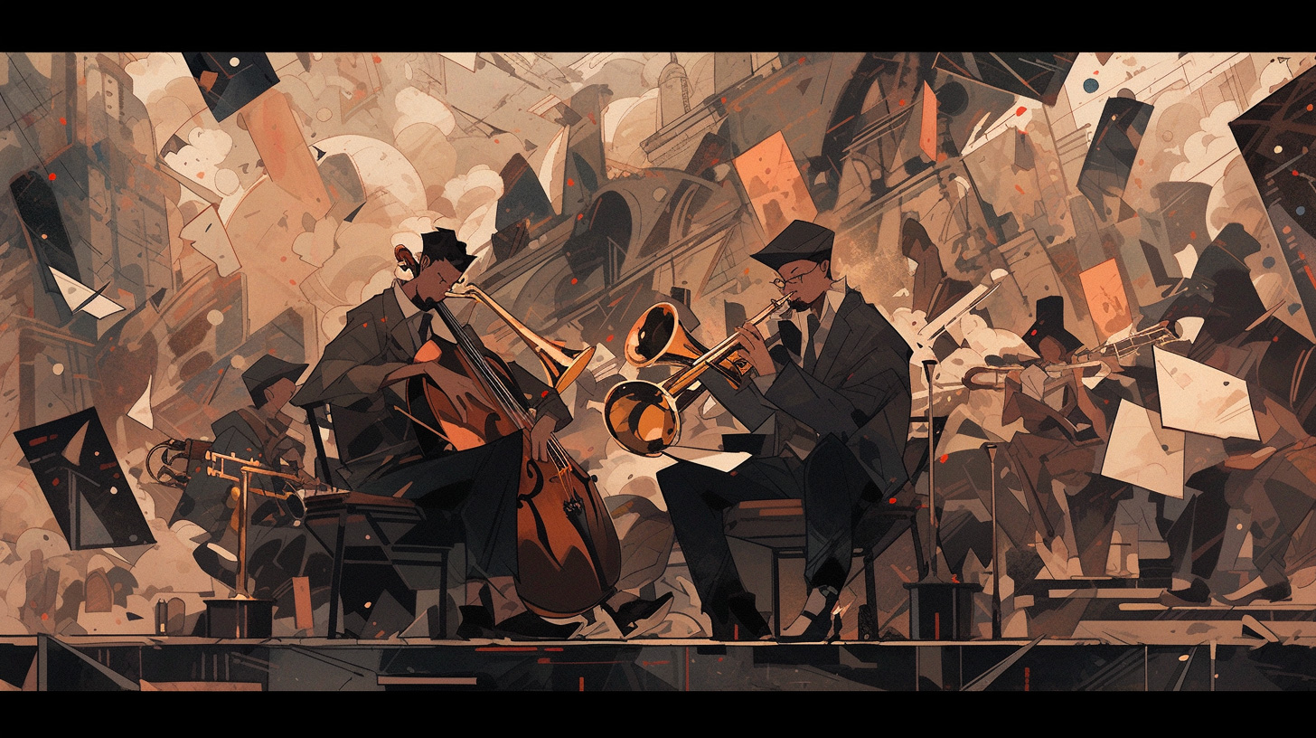 Exploration visuelle autour du jazz
